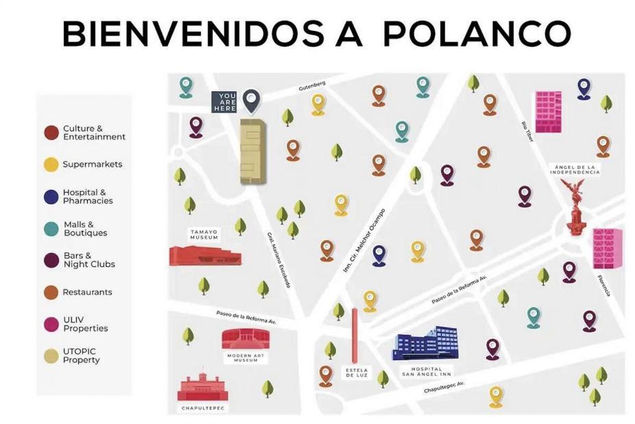 Hotel Pm Polanco Meksyk Zewnętrze zdjęcie